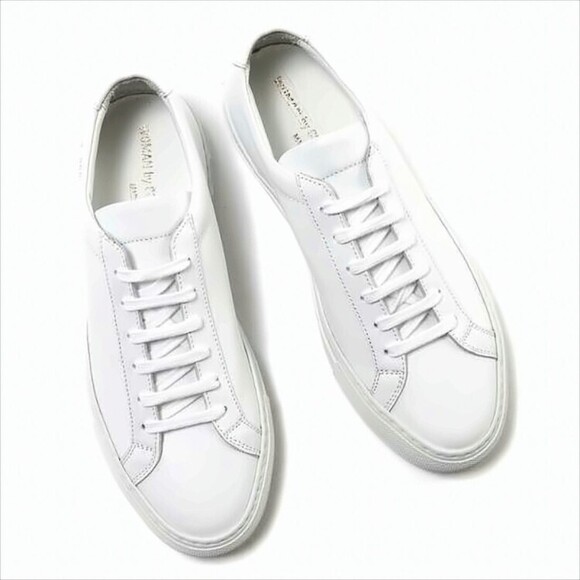 Common Projects — minimalism with staying power From clean  Common Projects White Cowhide Sneakers With Minimalist Design - NWT